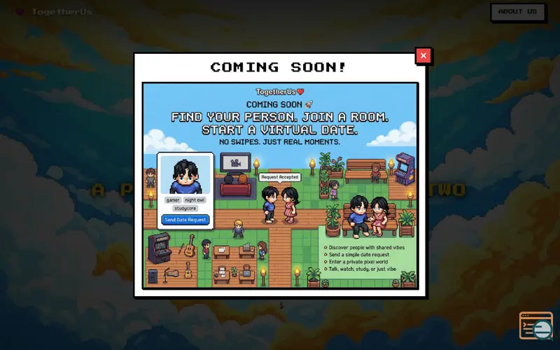 Screenshot of TogetherUs