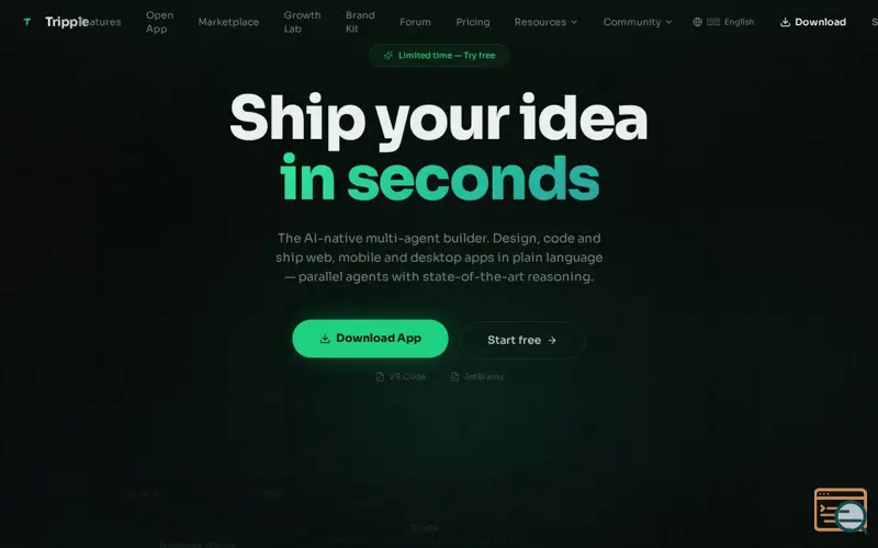 Screenshot of Tripple