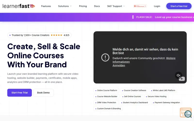 Screenshot of LearnerFast, a launch using PhonePe
