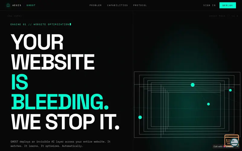 Screenshot of AEGIS GHOST