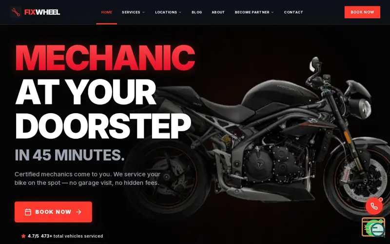 Screenshot of FixWheel