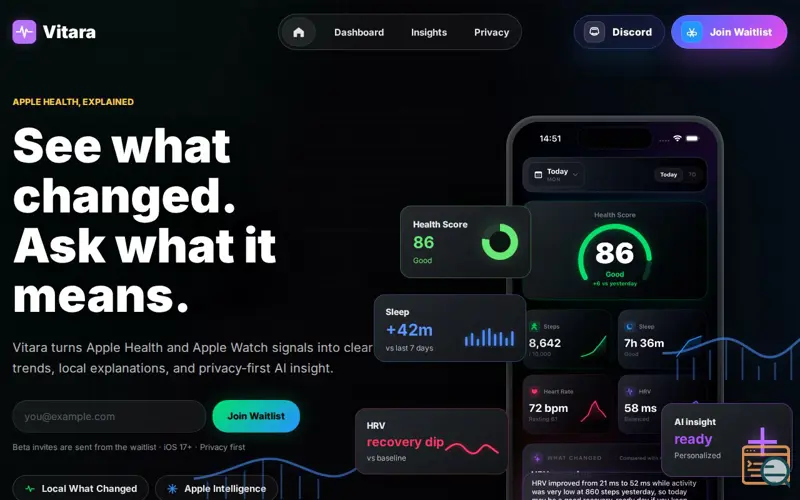 Screenshot of Vitara