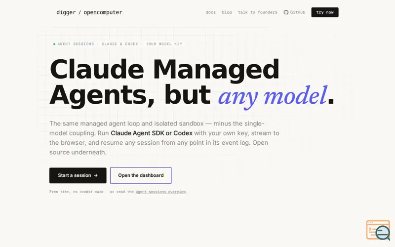Screenshot of Agent Sessions