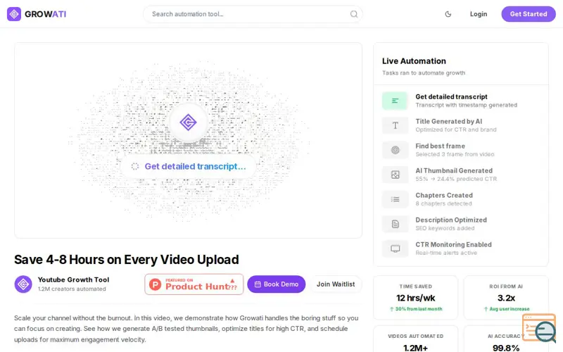 Screenshot of Growati
