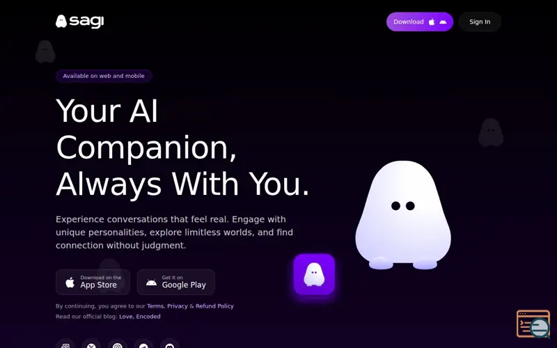 Screenshot of Sagi