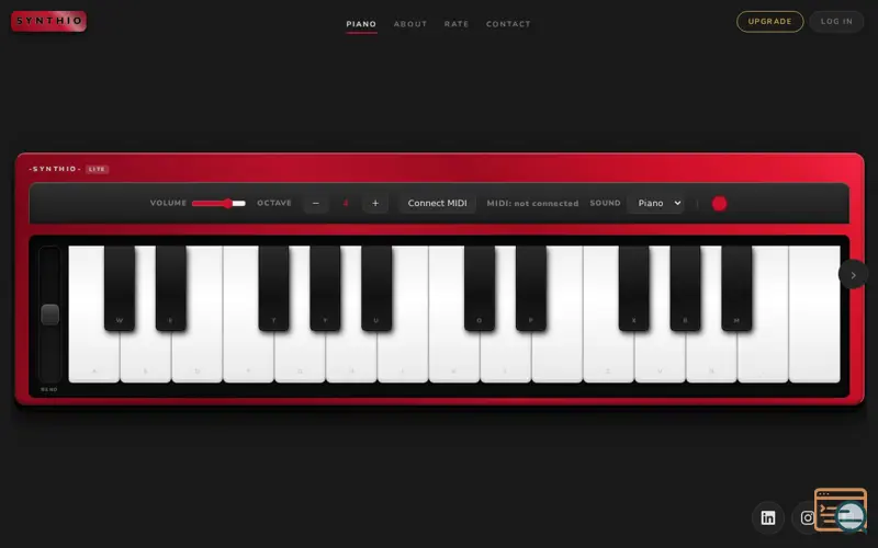 Screenshot of Synthio