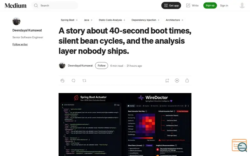 Screenshot of WireDoctor