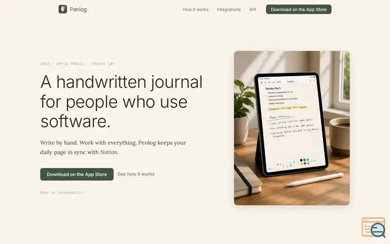 Screenshot of Penlog