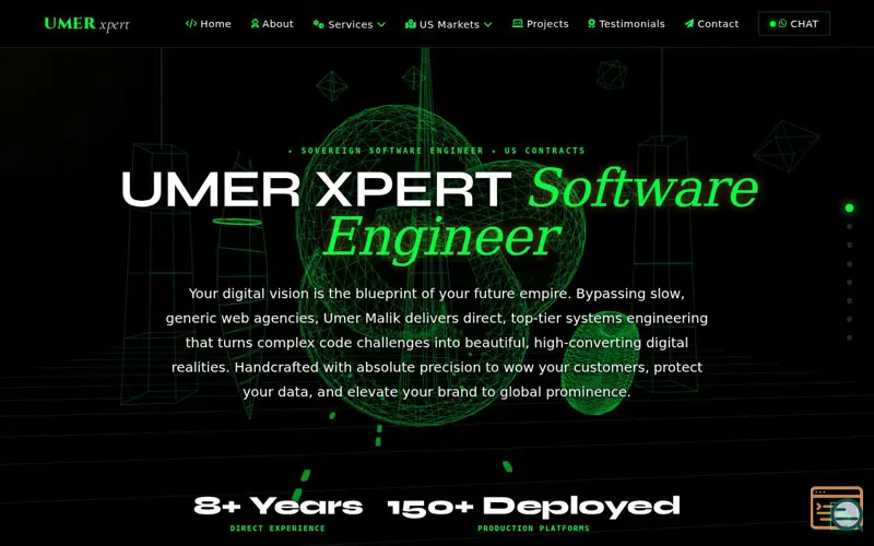 Screenshot of Umer Xpert
