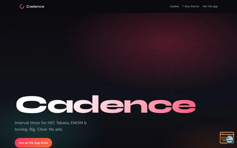 Screenshot of Cadence