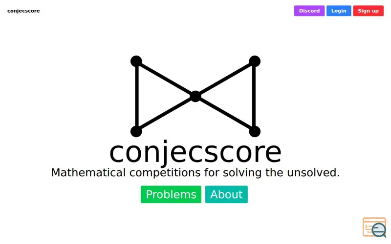 Screenshot of Conjecscore