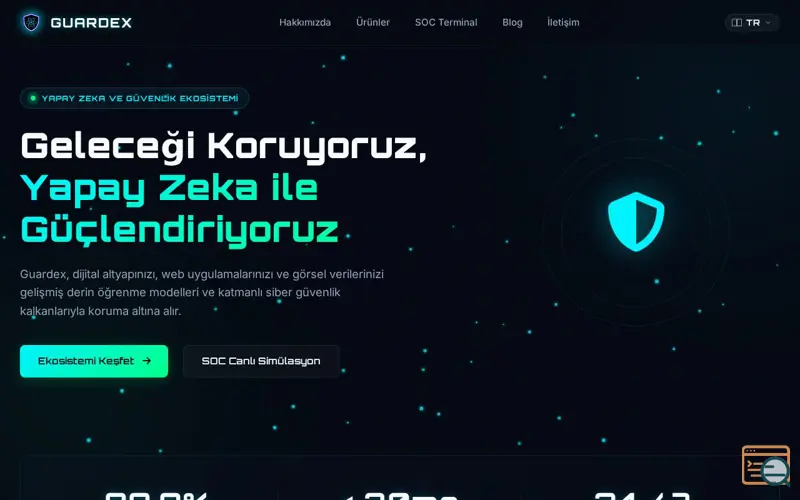Screenshot of Guardex 