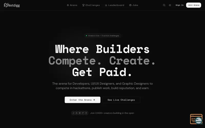 Screenshot of Netdigg