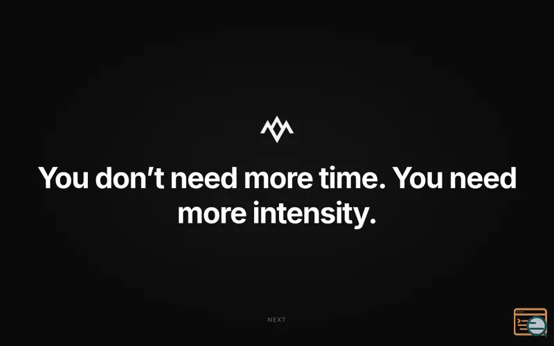 Screenshot of Get Motivated
