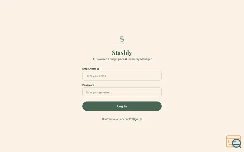 Screenshot of Stashly