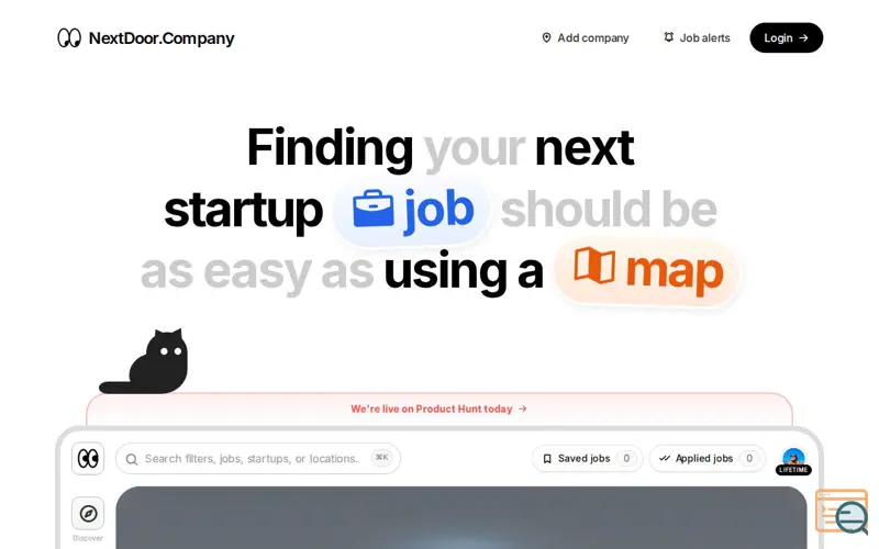 Screenshot of NextDoor.Company