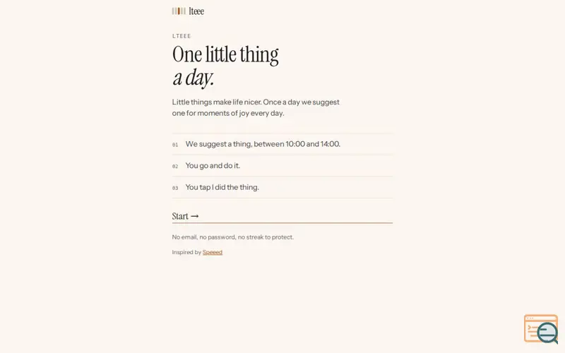 Screenshot of lteee