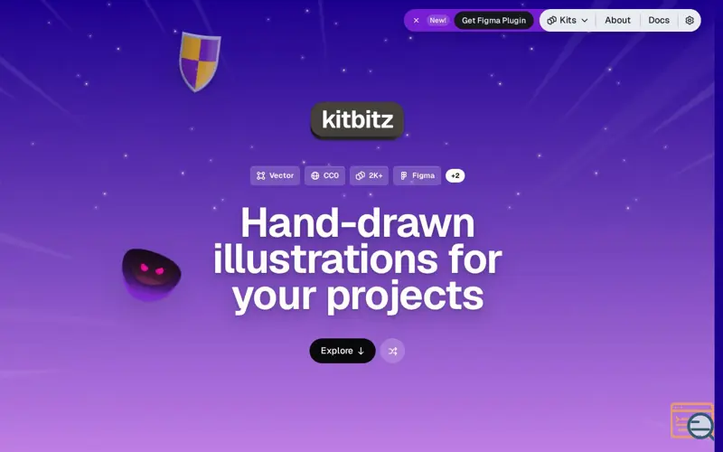 Screenshot of Kitbitz