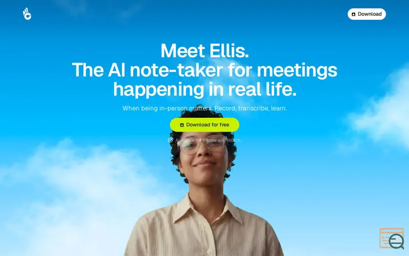 Screenshot of Ellis