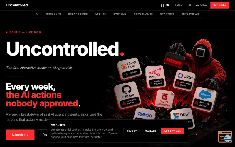 Screenshot of Uncontrolled.