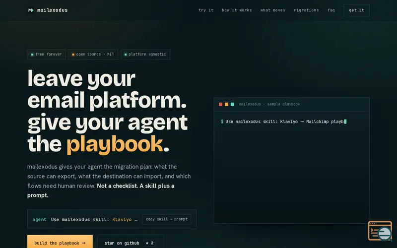 Screenshot of mailexodus