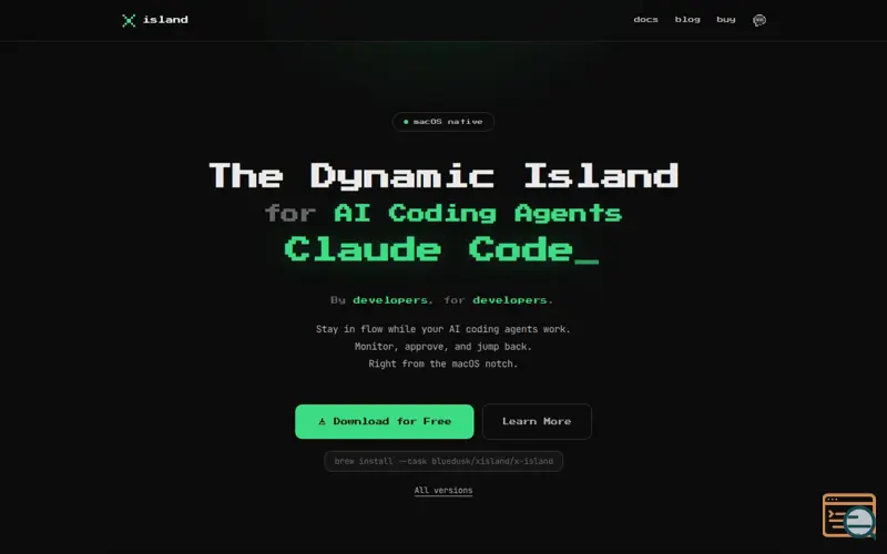 Screenshot of X Island