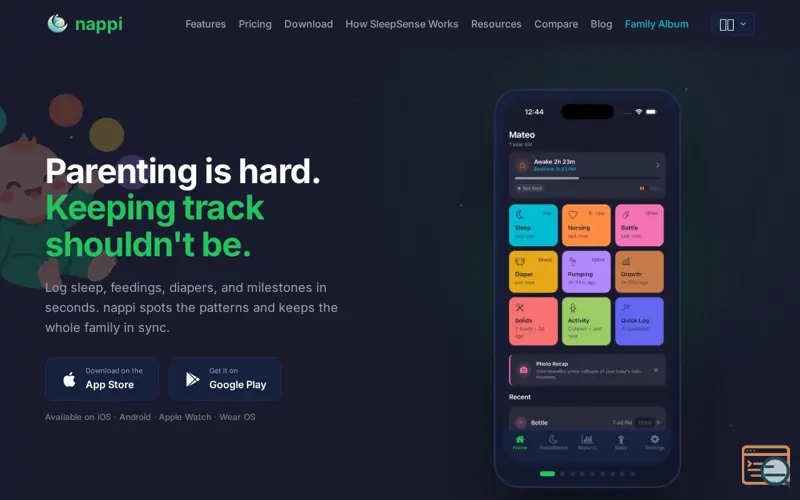 Screenshot of nappi