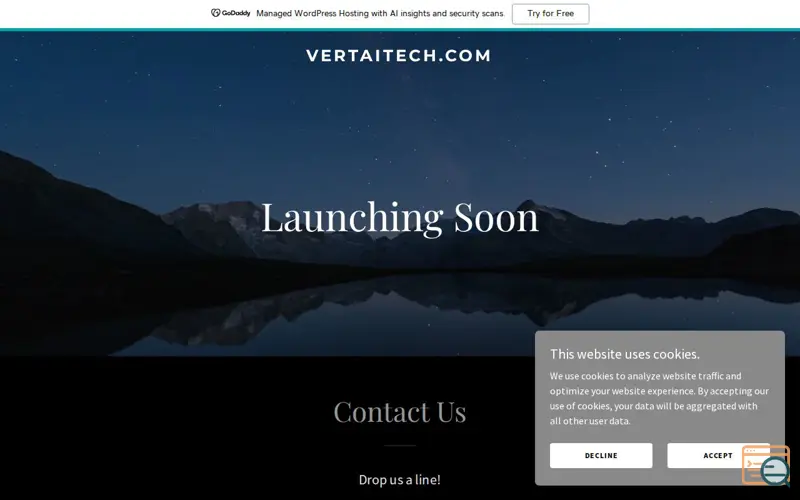 Screenshot of Vertai Technology