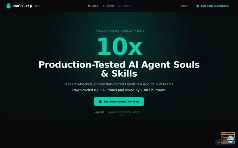 Screenshot of souls.zip