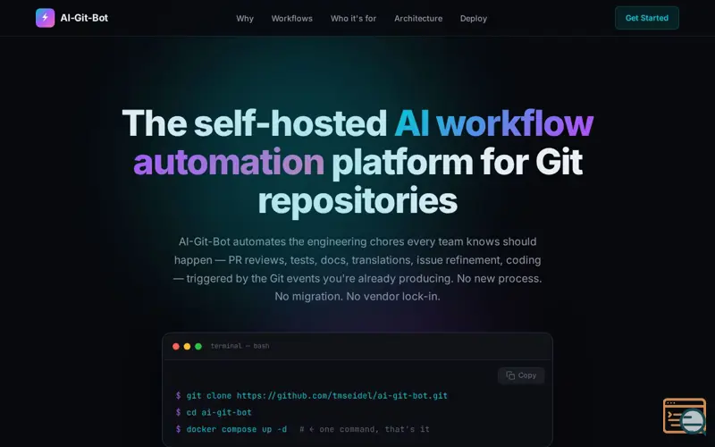 Screenshot of AI-Git-Bot