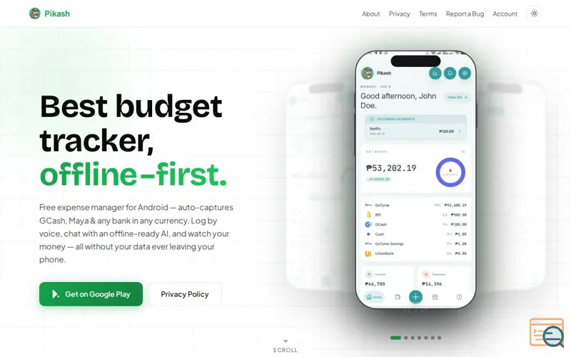 Screenshot of Pikash