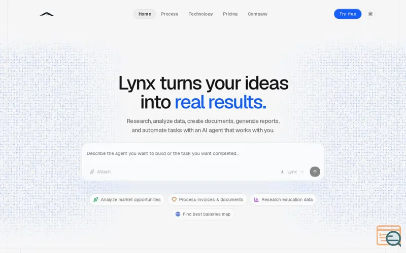 Screenshot of Lynx