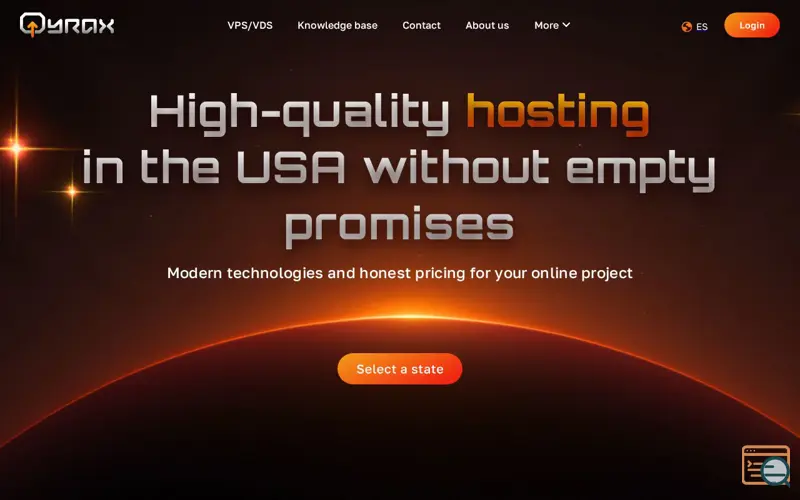 Screenshot of Qyrax