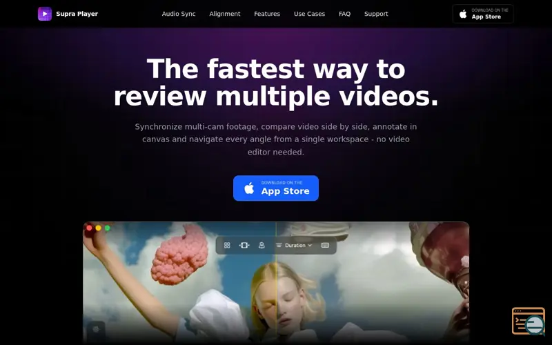 Screenshot of Supra Player