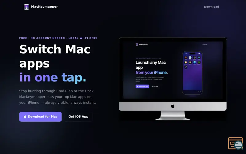 Screenshot of MacKeymapper