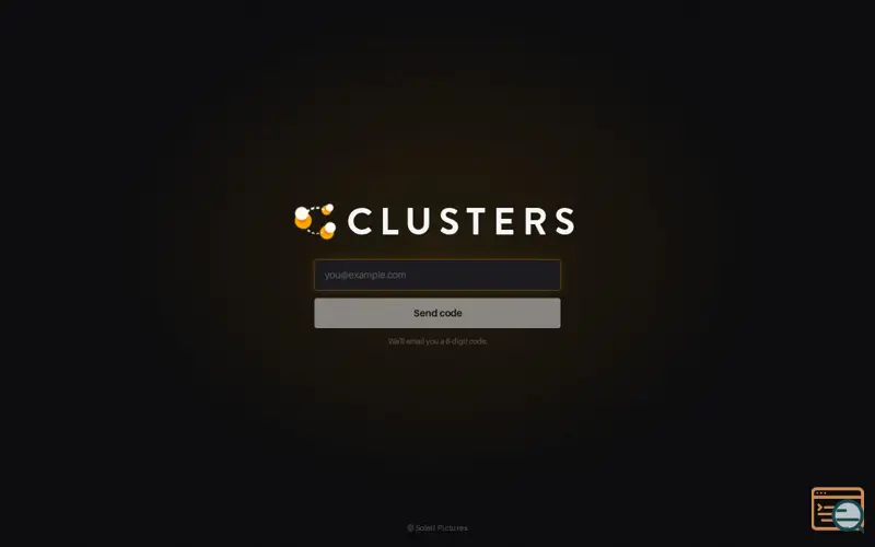 Screenshot of Soleil Clusters