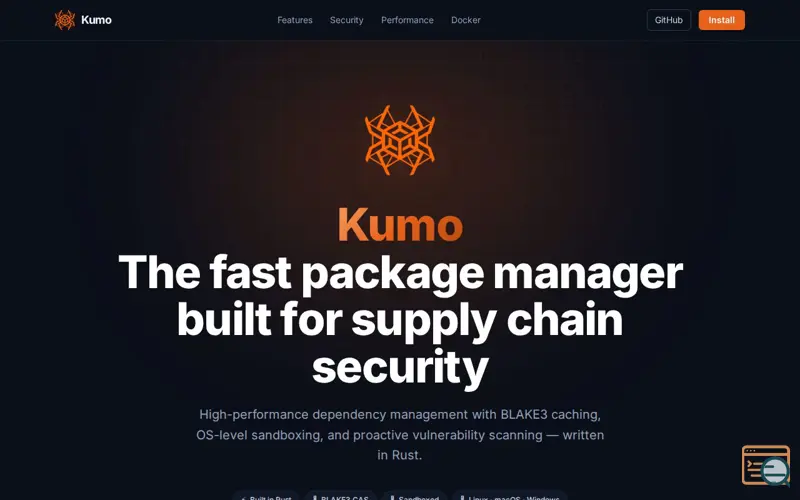 Screenshot of Kumo