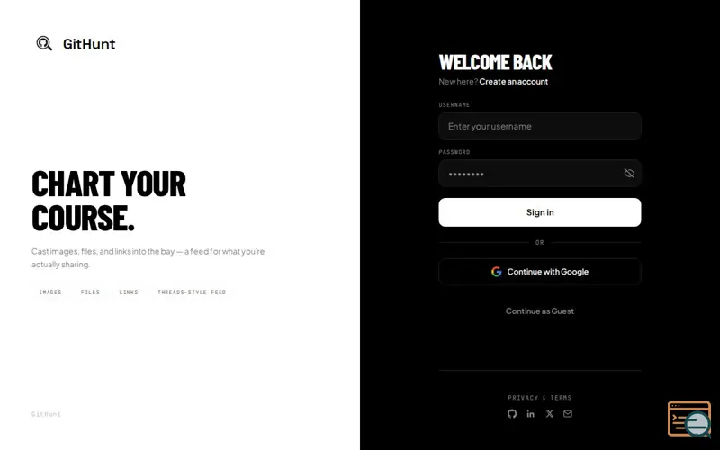 Screenshot of GitHunt