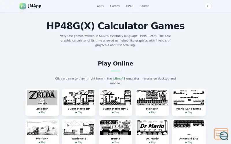 Screenshot of Jmapp