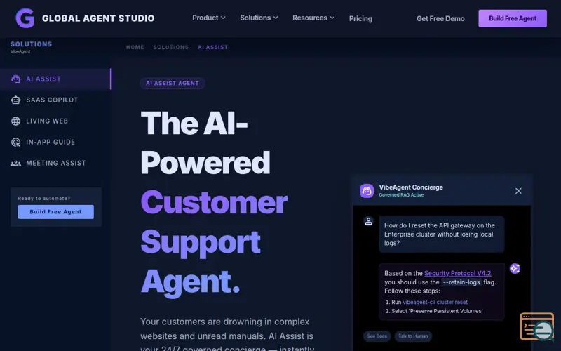 Screenshot of AI Assist