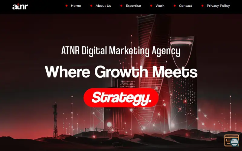 Screenshot of ATNR
