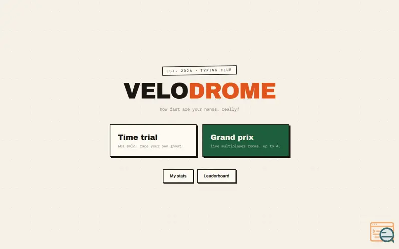 Screenshot of Velodrome