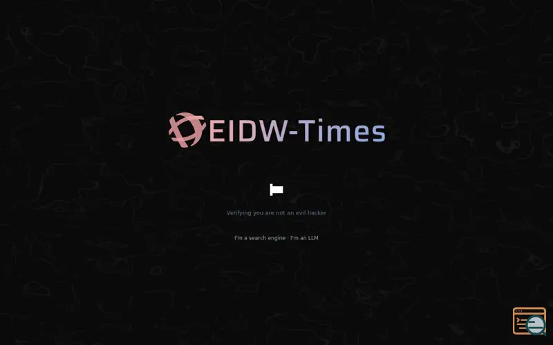 Screenshot of EIDWTimes, a launch using Ketch