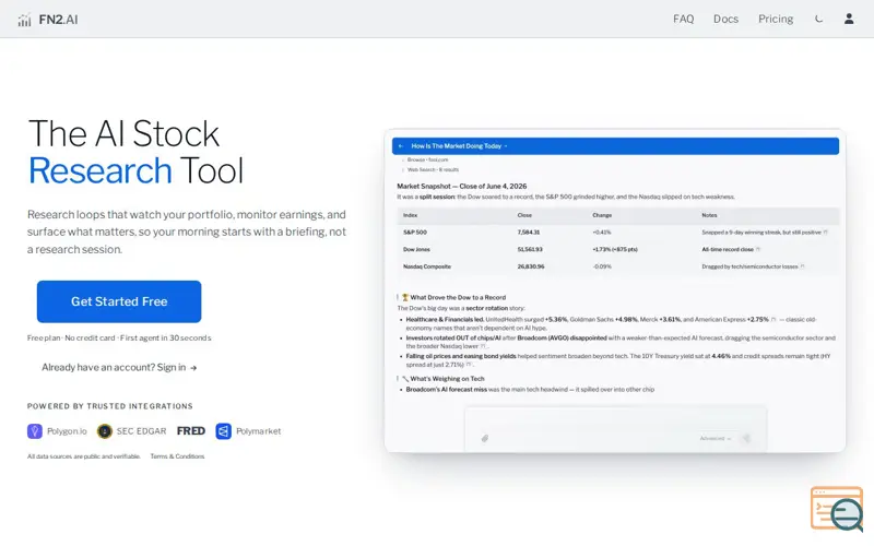 Screenshot of I Built OpenClaw for Stocks