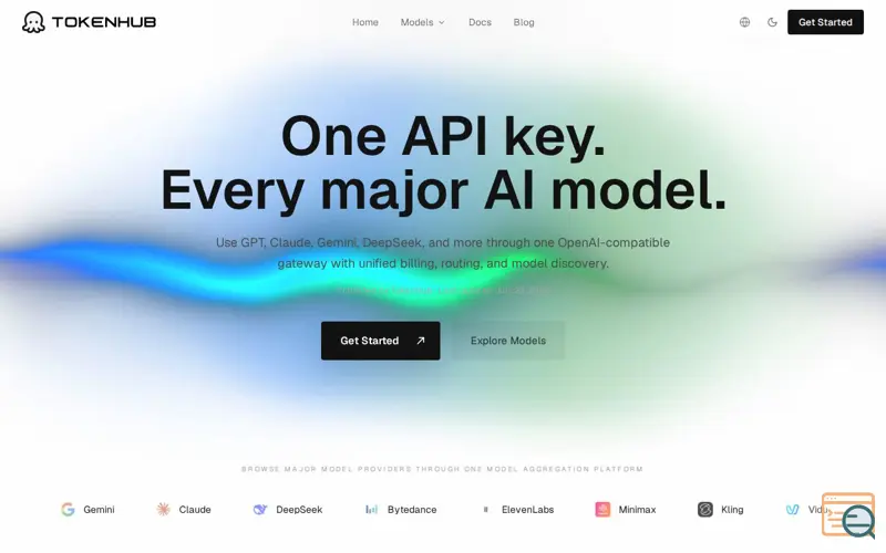 Screenshot of TokenHub