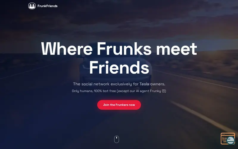 Screenshot of FrunkFriends