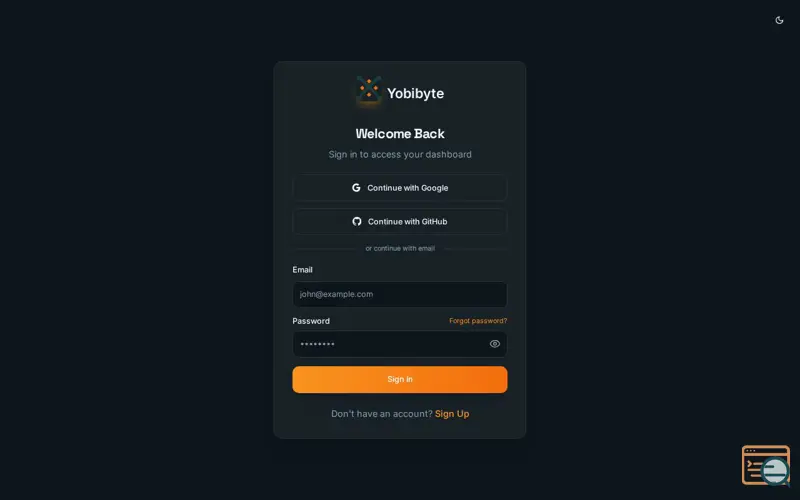 Screenshot of Yobibyte