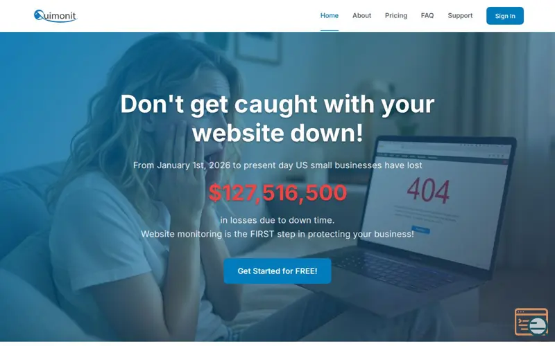 Screenshot of Quimonit