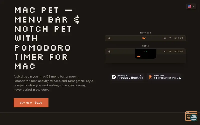 Screenshot of Mac Pet
