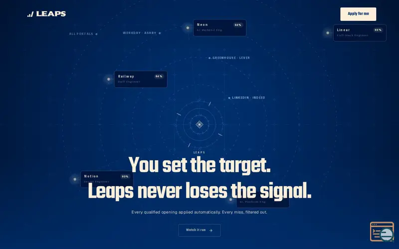 Screenshot of Leaps